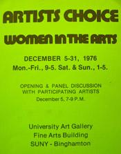 196 Artists Choice Women in the Arts