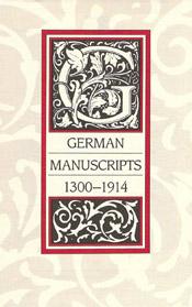 1988 German Manuscripts