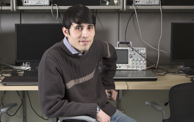 Student aims to improve wireless technology