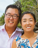 Charles Kim and wife