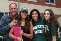 Happy family at move in
