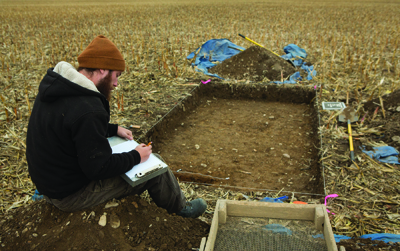 Archaeologists seek traces of battlefield