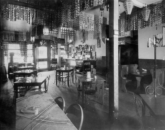 Interior of the parkview restaurant