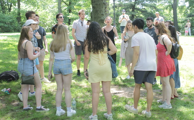 A cappella in the park