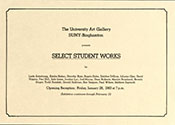 1983 Select Student Work