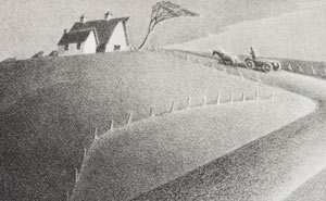 In the American Grain by Grant Wood
