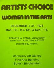 Artists Choice: Women in the Arts