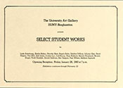 Select Student Works