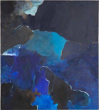 Blue hues –Acrylic on canvas