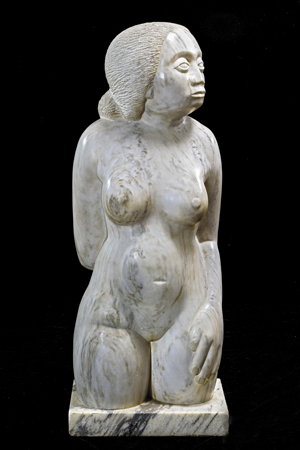 Ed Wilson (American, 1925–96), Cybele, 1954, Georgia marble. Purchase from the artist (1966.180)