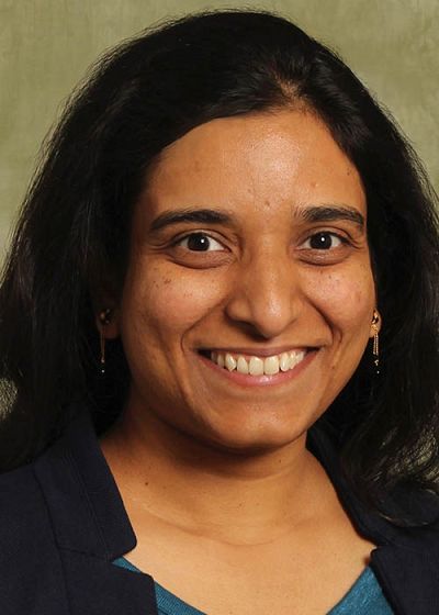 headshot of Narmada Sambaturu
