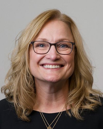 headshot of Patti Reuther, MS, RN, CHSE-A