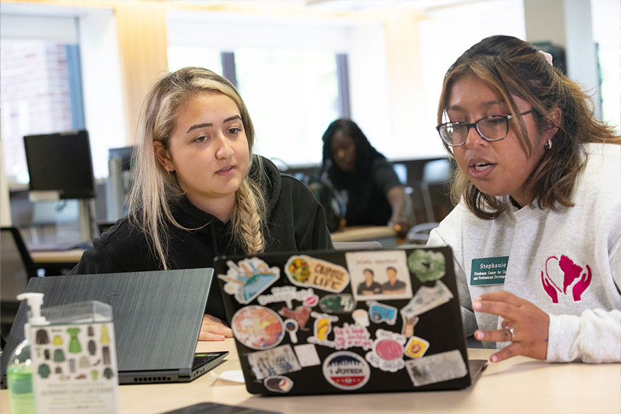 Career center directs students to jobs