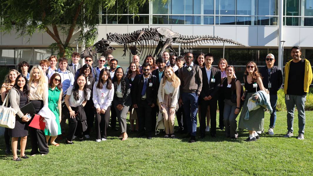 Binghamton students at Google