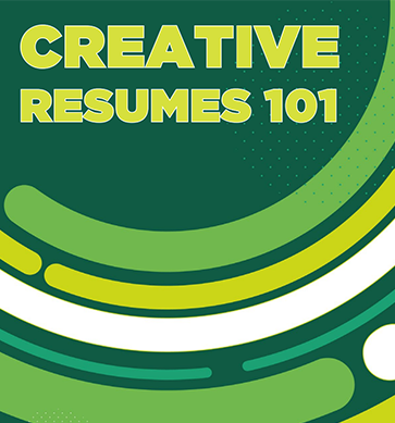 Learn the basics on designing your creative resume and when to use one! photo