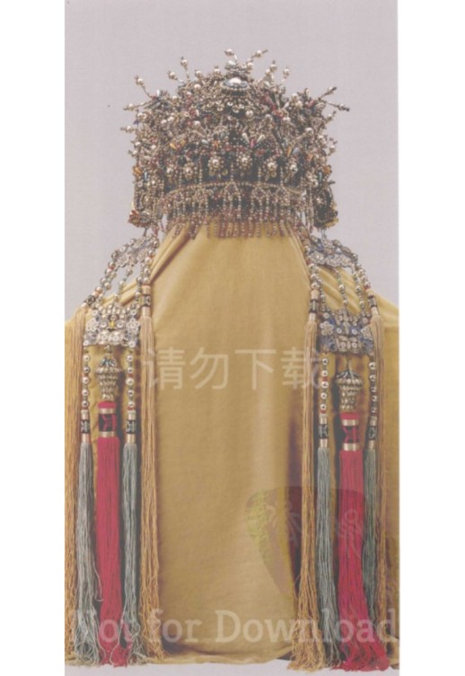 Picture 8: Palace-Style Phoenix Coronet with Stringed Beads, Colored Butterfly Accessories, and Tassels 44. Per author, this image is not available for download. You may download the full article to view the images.