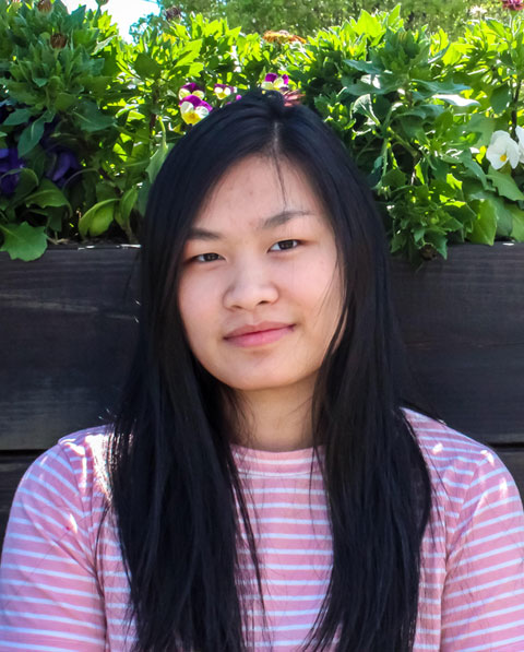 Photo of Research Assistant Kelly Wu