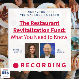 The Restaurant Revitalization Fund: What You Need to Know