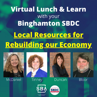 Local Resources for Rebuilding our Economy Webinar