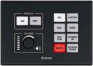 Image of push button media link controller