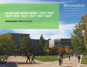 Binghamton University PowerPoint (potx)