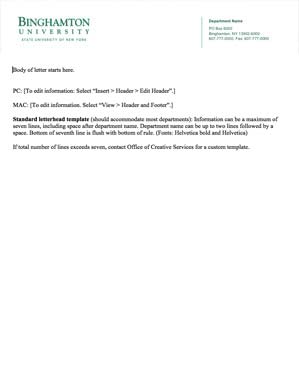 binghamton university cdc cover letter