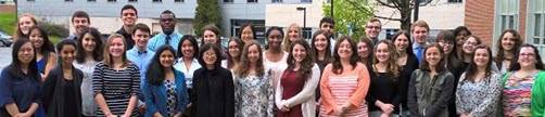 Biomedical Chemistry cohort 2 class photo