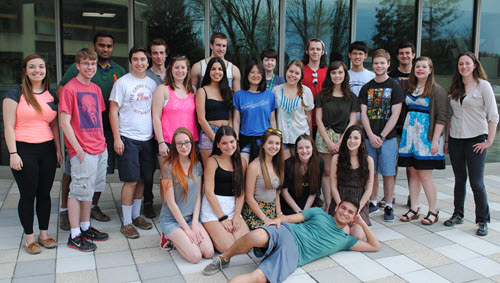 Image: Neuroscience Cohort 1 (Fall 2014-Fall 2015)