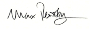 Max Pensky's signature