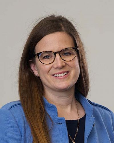 headshot of Lori-Marie Sprague, PhD, RN, CHSE