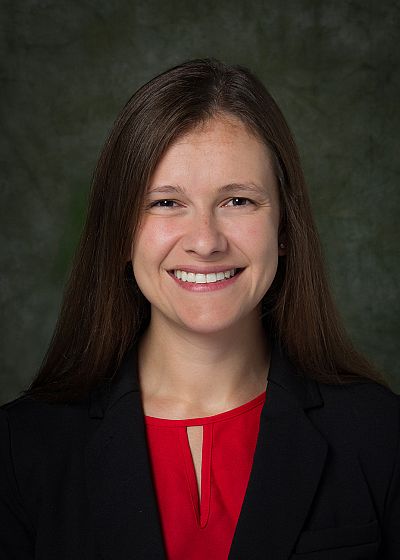 headshot of Samantha Kunkel, PharmD, MBA, BCACP