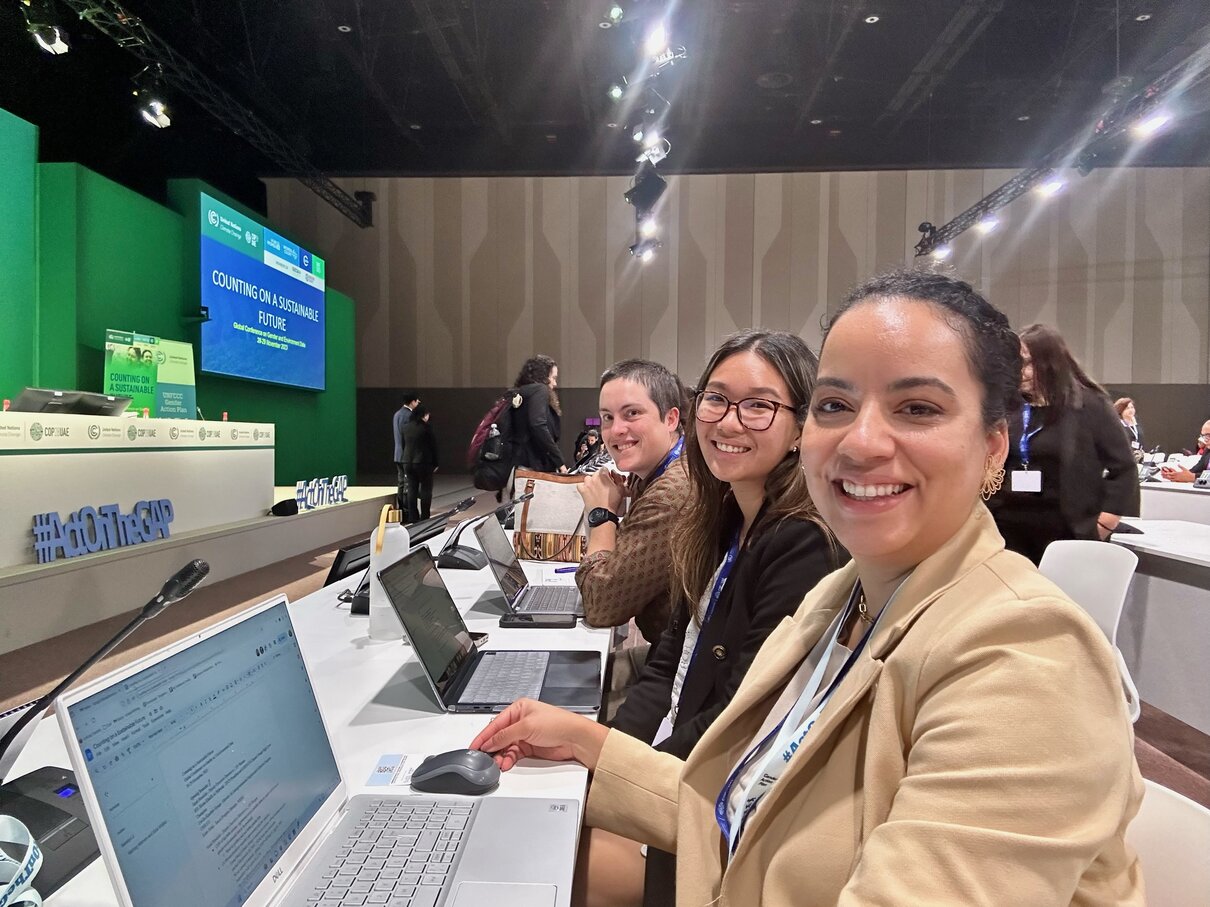 Binghamton University students participate in COP28 in Dubai