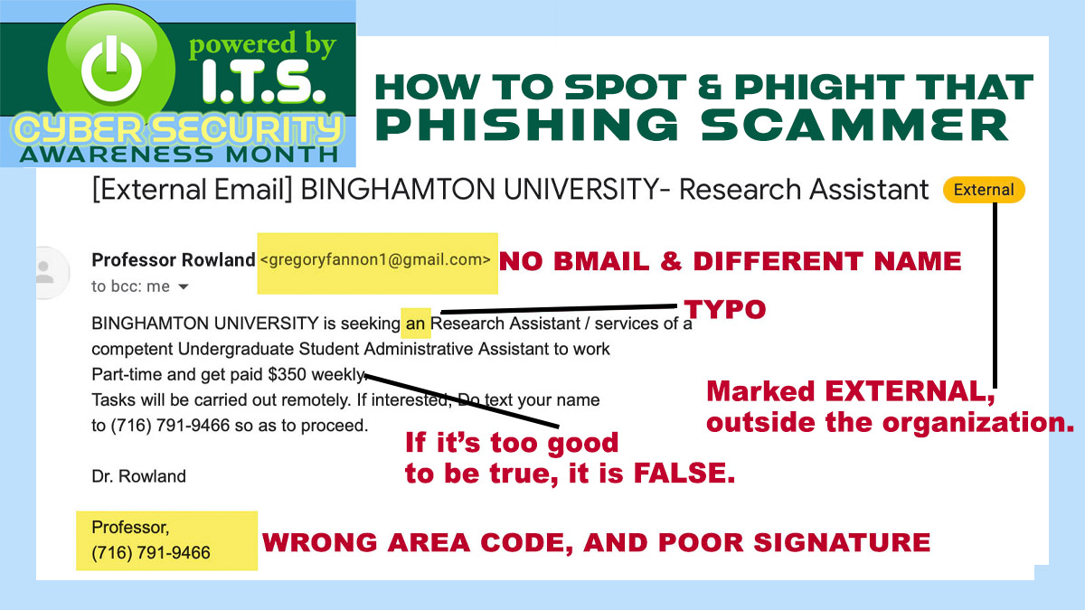 Email Phishing Job Hack