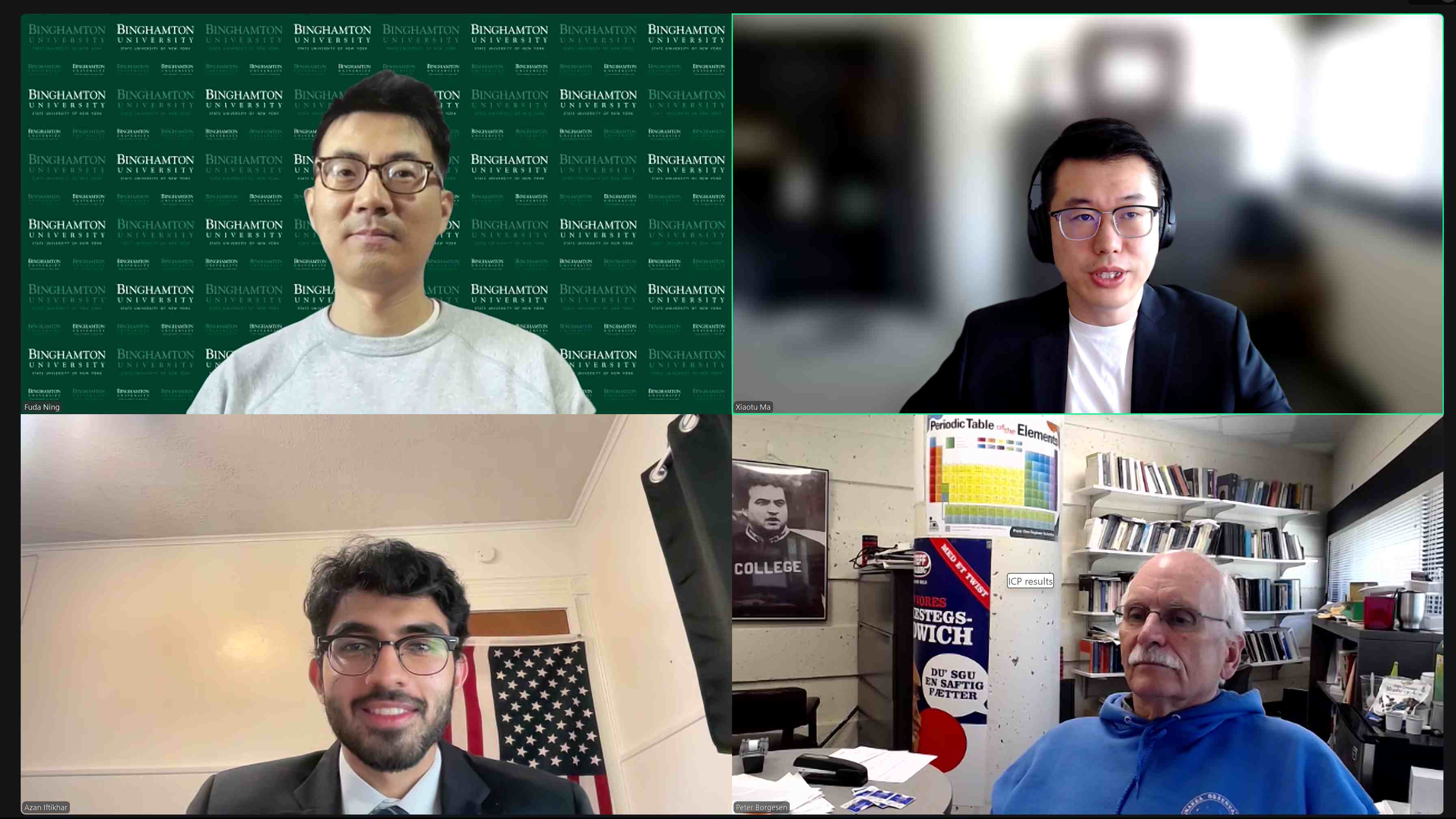 Azan and his defense committee