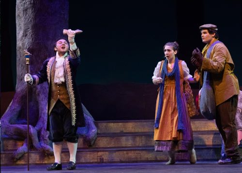Scholar Jared Wofse performs in Into the Woods