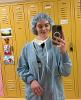 Scholar Michela Volpe prepares to scrub in for the OR as part of the Guthrie Scholars Program
