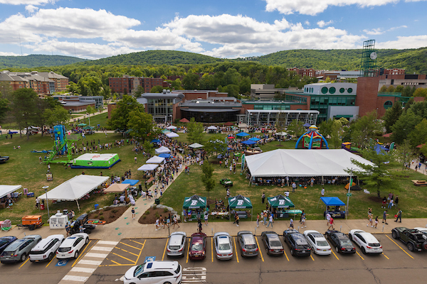 Aerial of University Fest