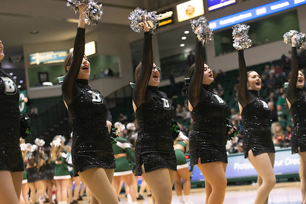 Members of Kickline perform