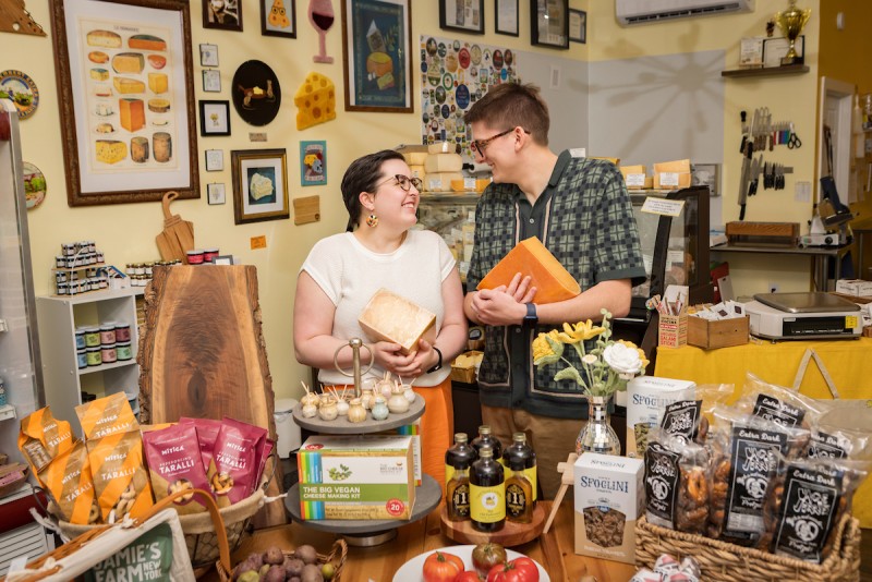 Two Binghamton alums start their own cheese shop
