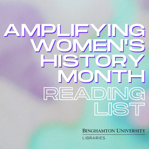 Amplified Womens History Month Reading List