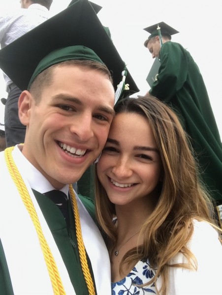 Gabrielle DeSantis '20, and Jason Ovryn '18