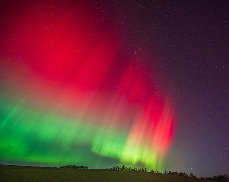 October 10 Northern lights