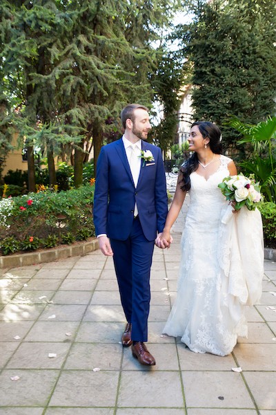 Preethi Fernandez '11 and Colin Walsh '12