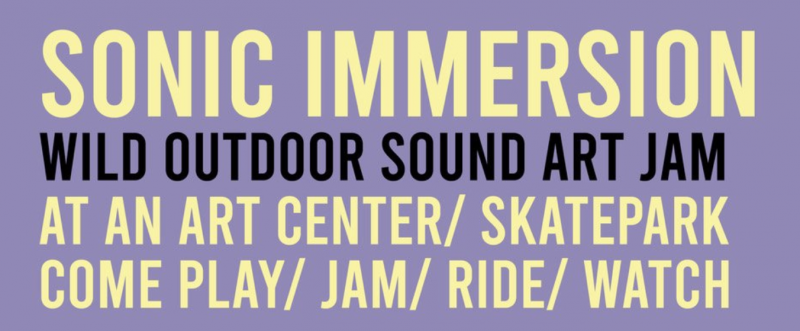 Poster with event description