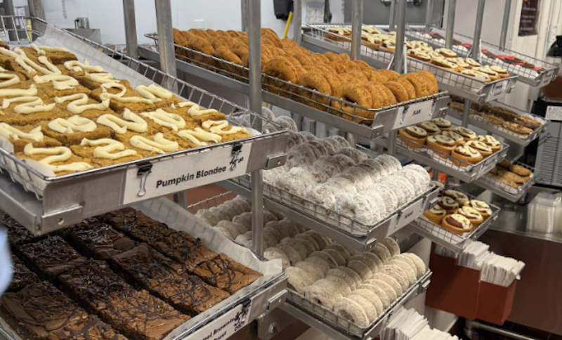 Fall Treats displayed at Cider Mill