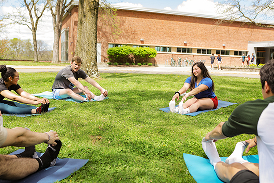 The East Gym, Binghamton University's oldest building, will soon add more space for campus recreation.