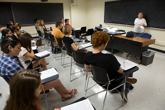 Zoja Pavlovskis-Petit, a professor of comparative literature and classics, is Binghamton University's longest-serving faculty members. She has been teaching at Binghamton (then known as Harpur College) since 1962.