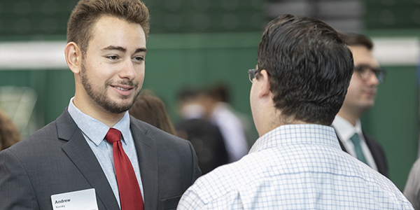 Binghamton University students will be able to talk to industry-specific representatives during revamped job fairs this spring.