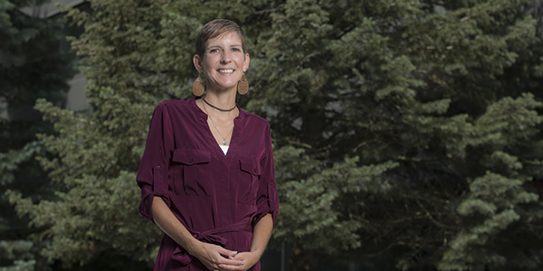 As a high school math teacher, Amber Simpson saw a need for education reform, so she went back to school for her doctoral degree in curriculum and instruction in mathematics education and is now an assistant professor at Binghamton University.