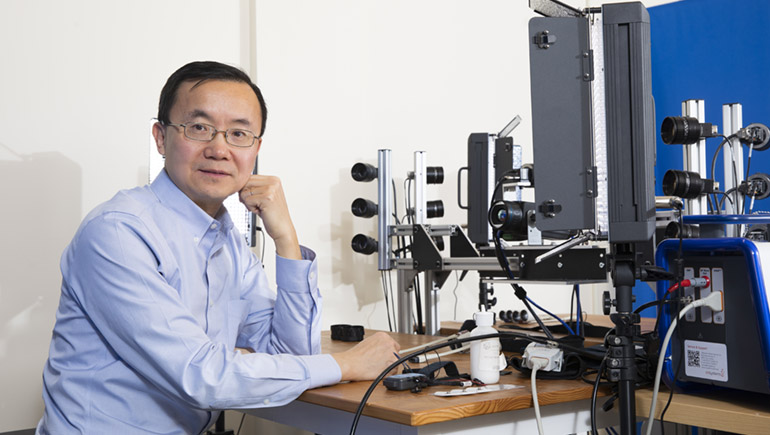 Binghamton scholar Lijun Yin is a pioneer of three- and four-dimensional modeling of the human face.